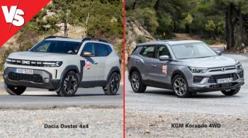 Dacia Duster  KGM Korando    SUV;